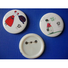 Tin Button Abzeichen, Custom Revers Pin (HY-MKT-0045)